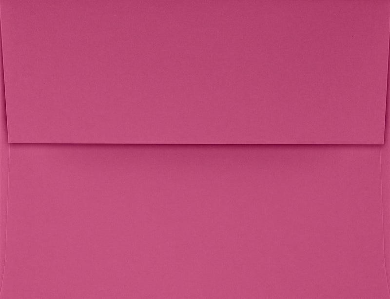 LUXPaper A4 Invitation Envelopes | Peel & Press | 4 1/4" x 6 1/4" | Magenta Pink | 80lb. Text | 50 Qty - Image 2